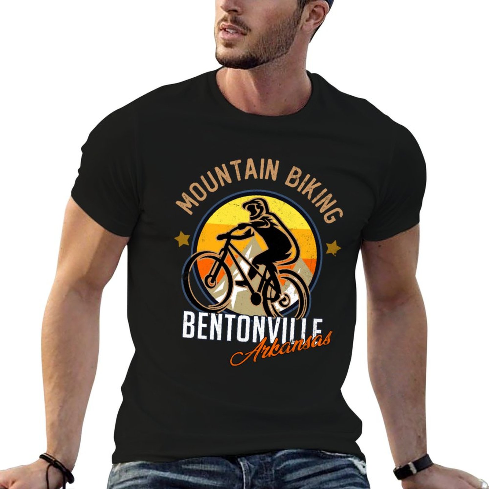 Mountain Biking Arkansas - bentonville arkansas mountain biking T-Shirt Fashion
