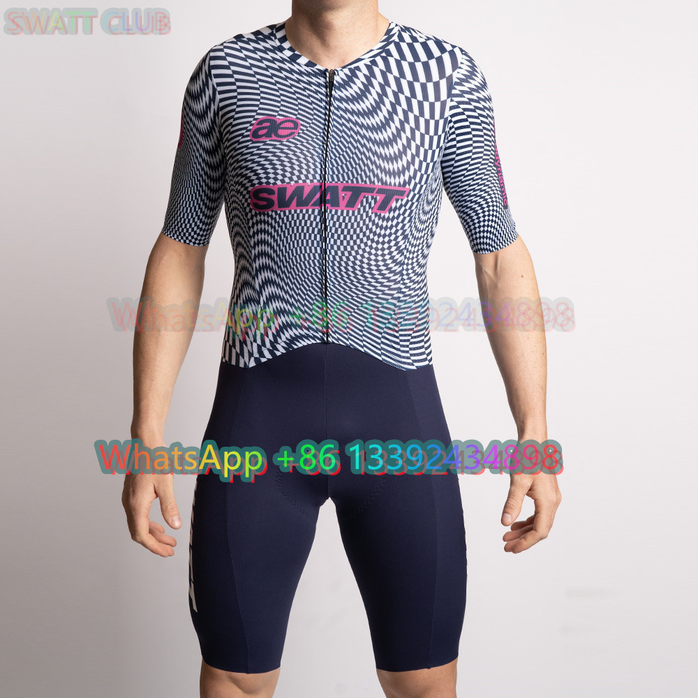 Mountain Biking Clothes - SWATT CLUB Triathlon Bodysuit Men Cycling
