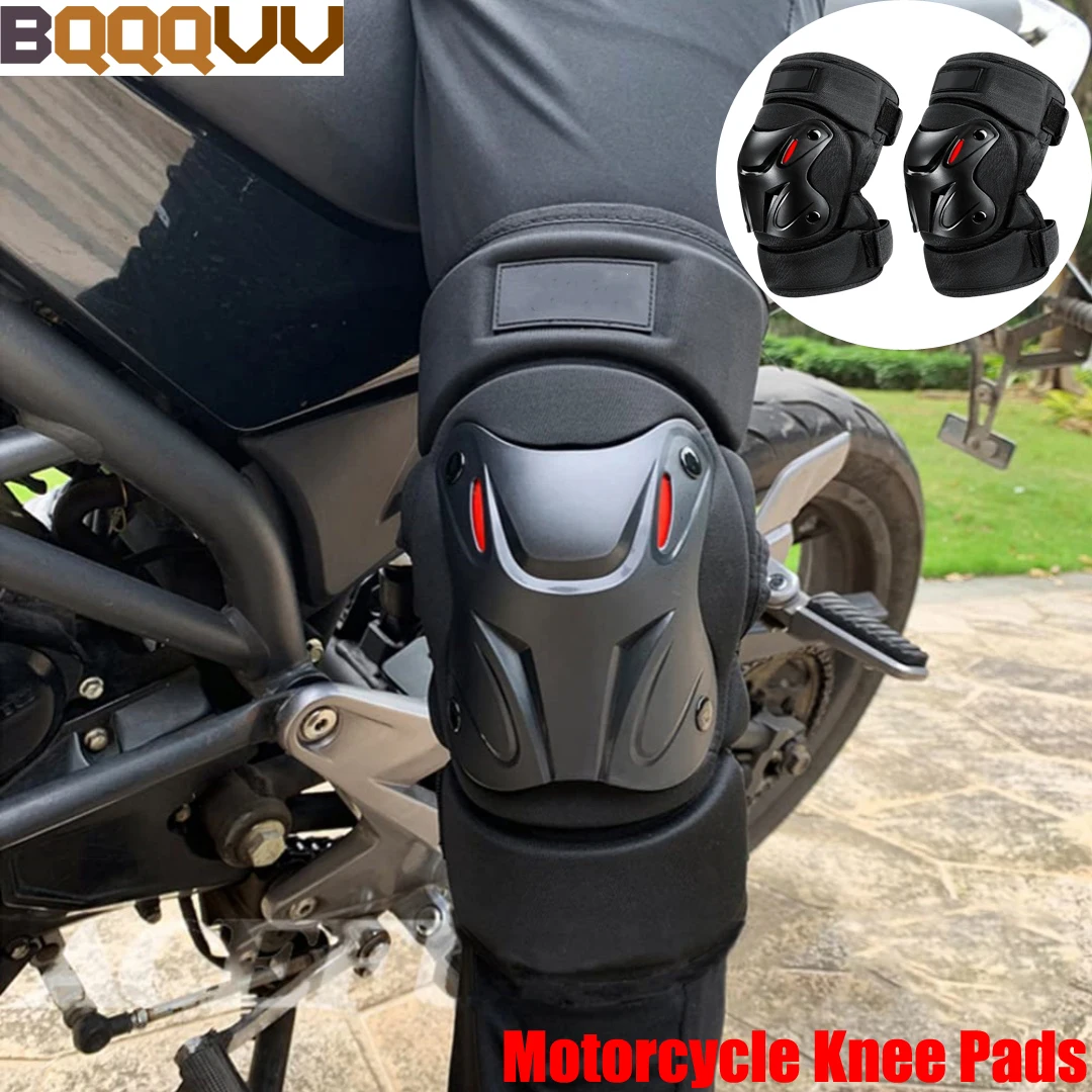 Mountain Biking Knee Pads - 1Pair Motorcycle Riding Knee Pads,Motorcycle Protective