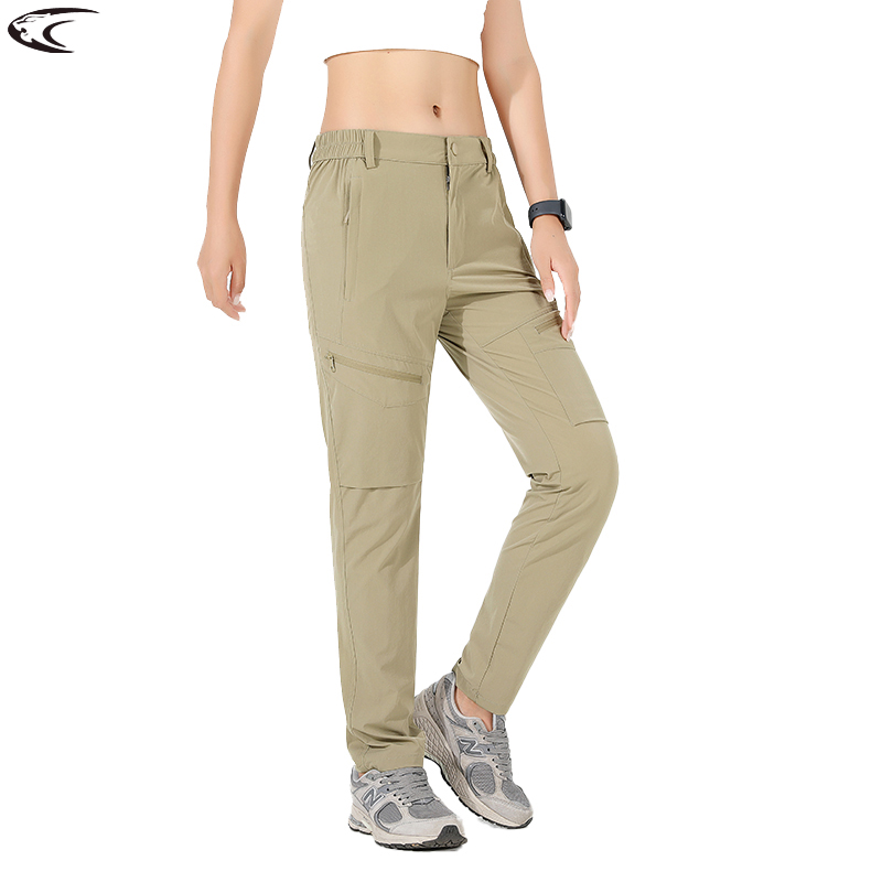 Mountain Biking Pants Women - LNGXO Hiking Pants Women 4-Way Stretch