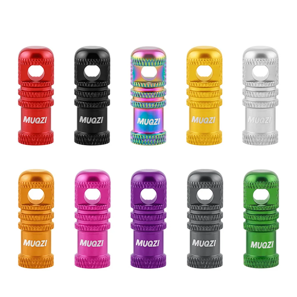 Tubeless Valve Core - 2/4Pcs Presta Valve Cap with Valve