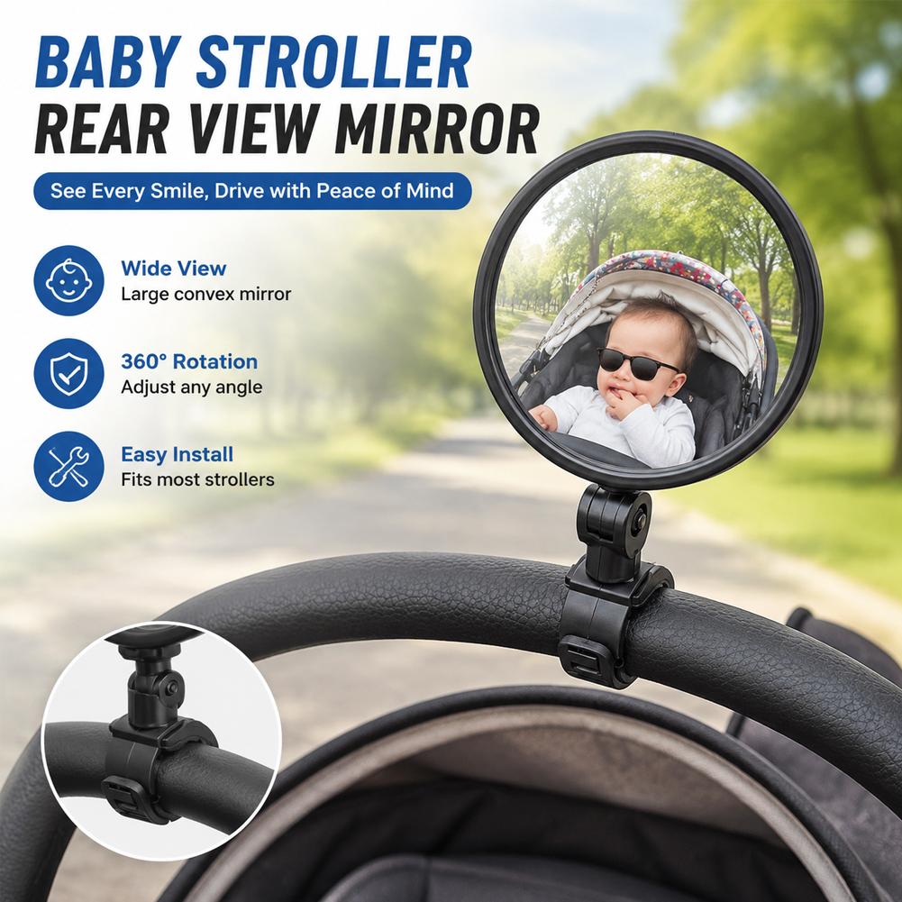 2Pcs Bike Mirror Adjustable Ha - Mountain Biking For Kids ulasan dan harga