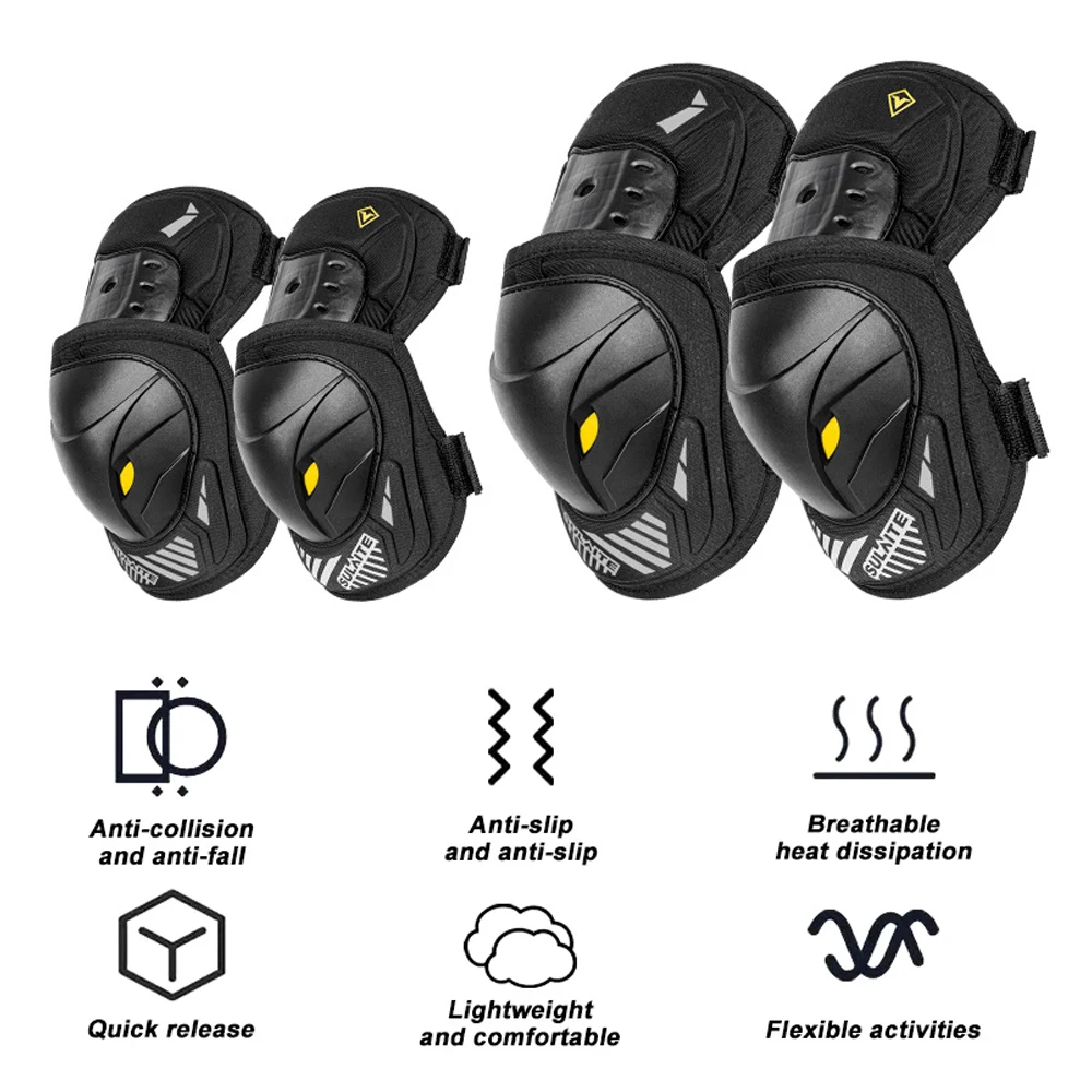 GOMOREON 1Pair Motorcycle Elec - Mountain Biking Knee Pads ulasan dan harga