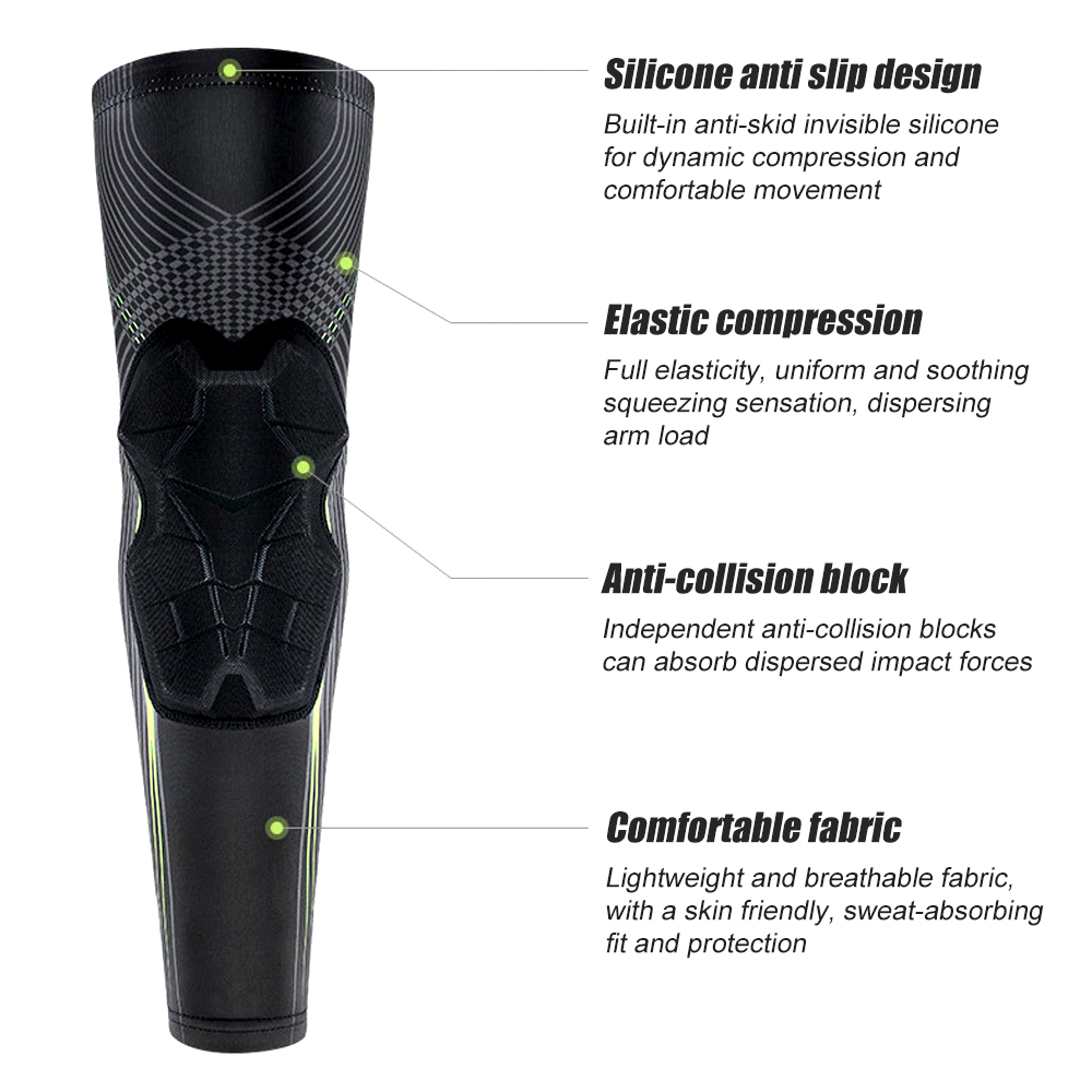 1Pc Protectives Strike Knee Gu - Mountain Biking Knee Pads ulasan dan harga