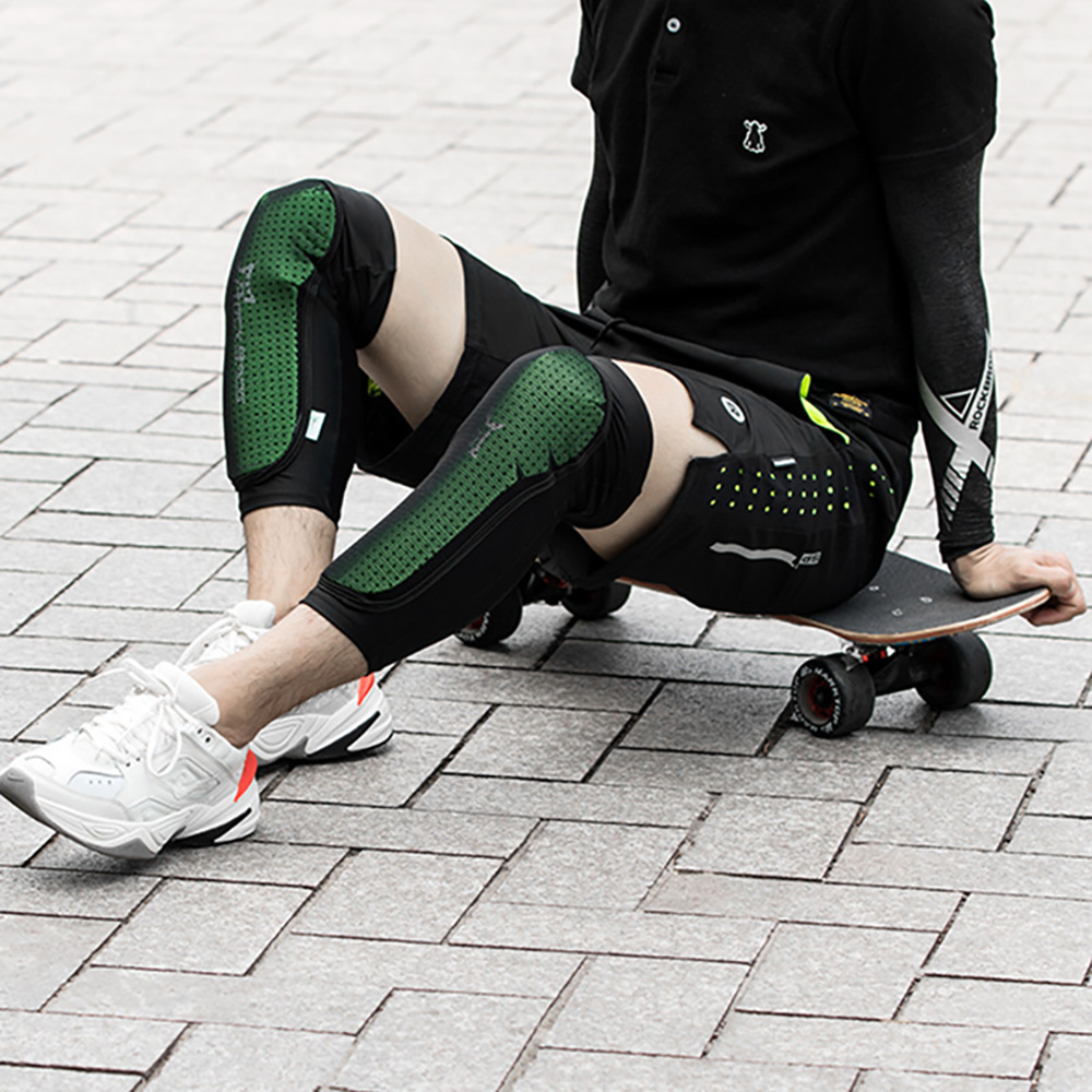 ROCKBROS Bicycle Anti-Collisio - Mountain Biking Knee Pads ulasan dan harga