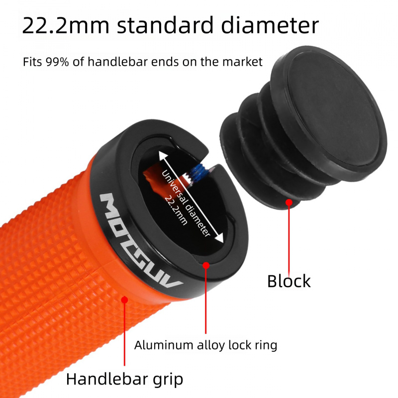 MOTSUV 1 Pair MTB BMX Durable  - Mtb Grip Lock On ulasan dan harga