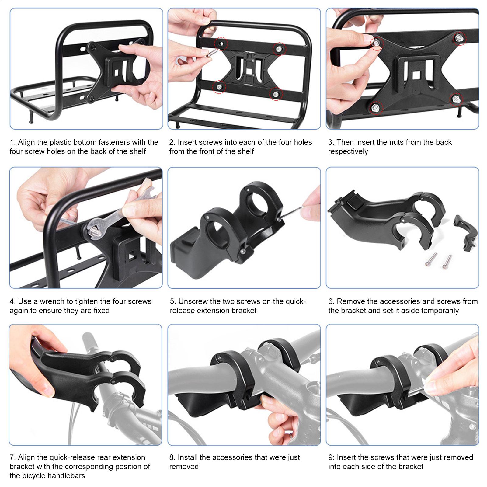 Front Bike Rack Quick Release  - Mountain Biking For Kids ulasan dan harga