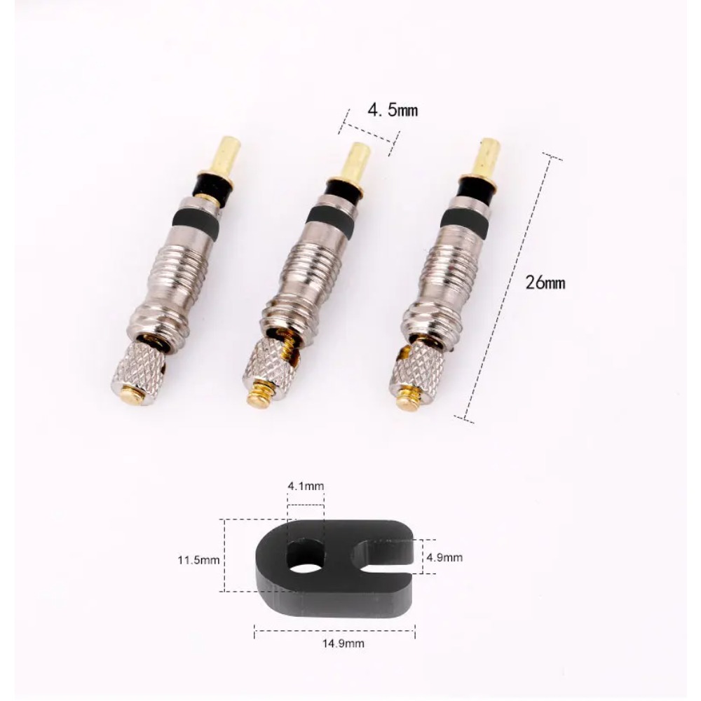 6/18Pcs Bicycle Valve Core Fre - Tubeless Valve Core ulasan dan harga