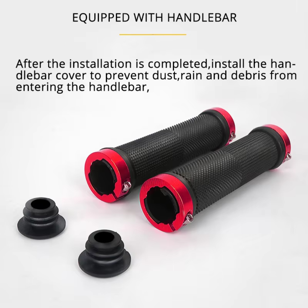 Bicycle Rubber Grips MTB Alloy - Mtb Grip Lock On ulasan dan harga