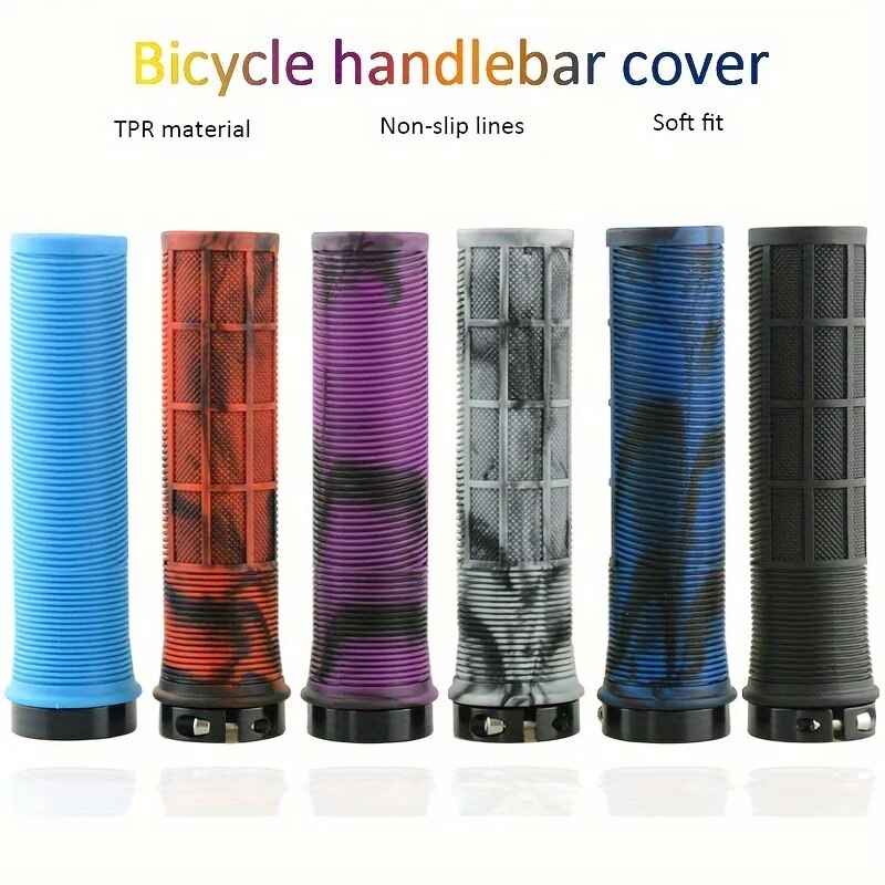 TPR Bicycle Grips Integrated B - Mtb Grip Lock On ulasan dan harga