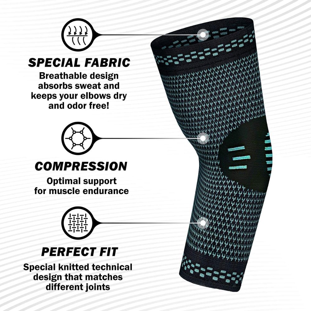 1PCS Elastic Elbow Brace Arm S - Mountain Biking Knee Pads ulasan dan harga