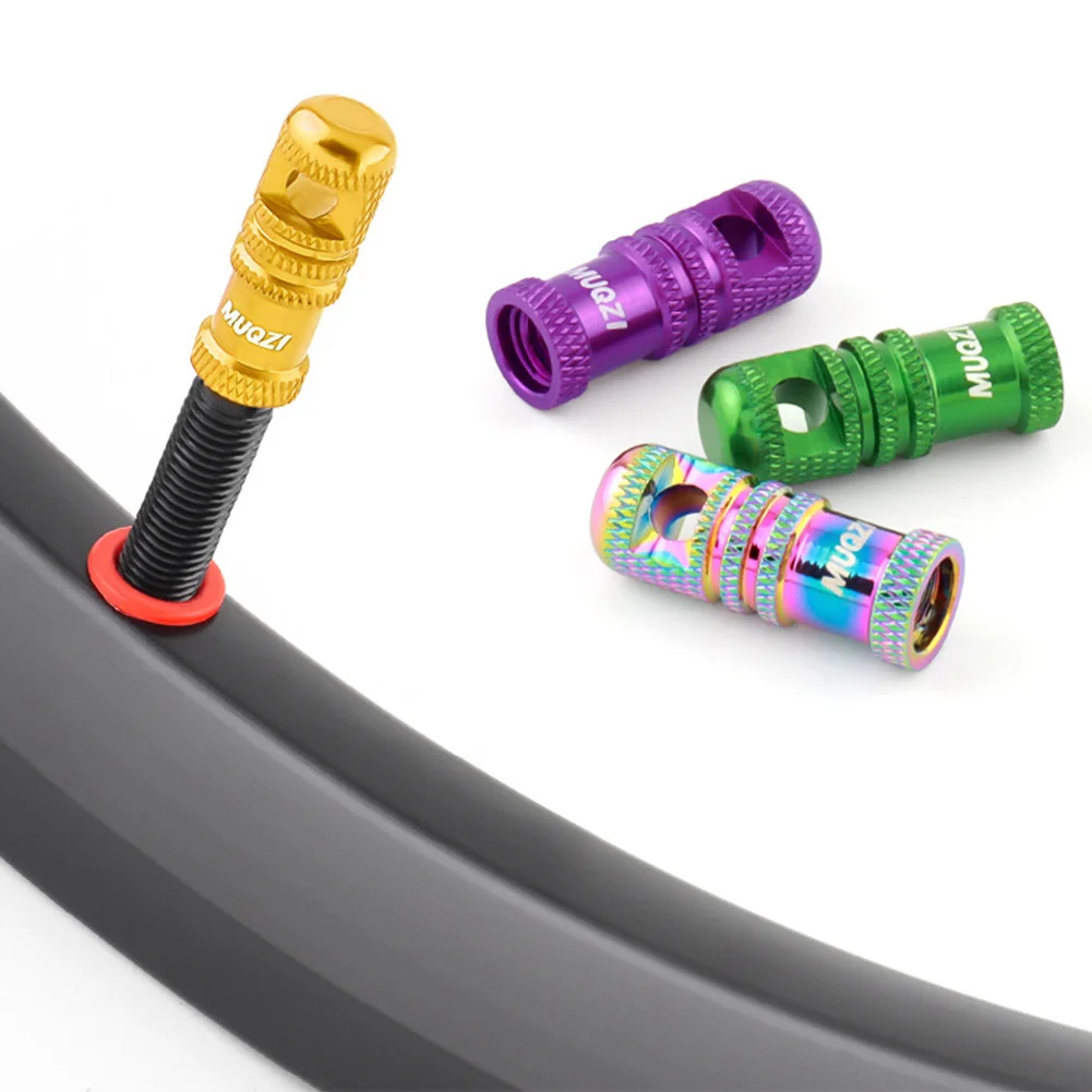 2/4Pcs Presta Valve Cap with V - Tubeless Valve Core ulasan dan harga