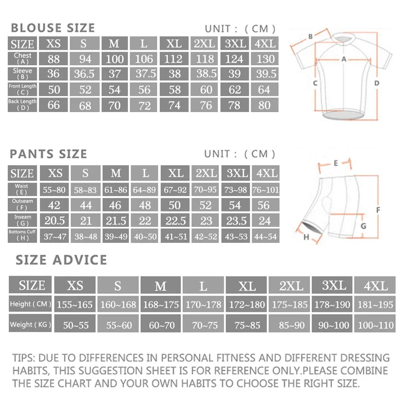 Arkea Cycling Jersey Sets for  - Mountain Biking Clothes ulasan dan harga