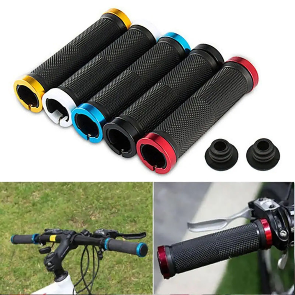 Bicycle Rubber Grips MTB Alloy - Mtb Grip Lock On ulasan dan harga