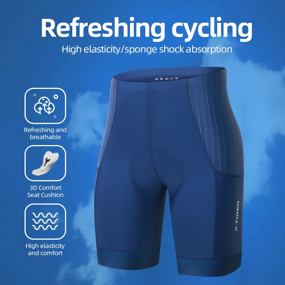 X-TIGER Women's Cycling Shorts - Mountain Biking Pants Women ulasan dan harga