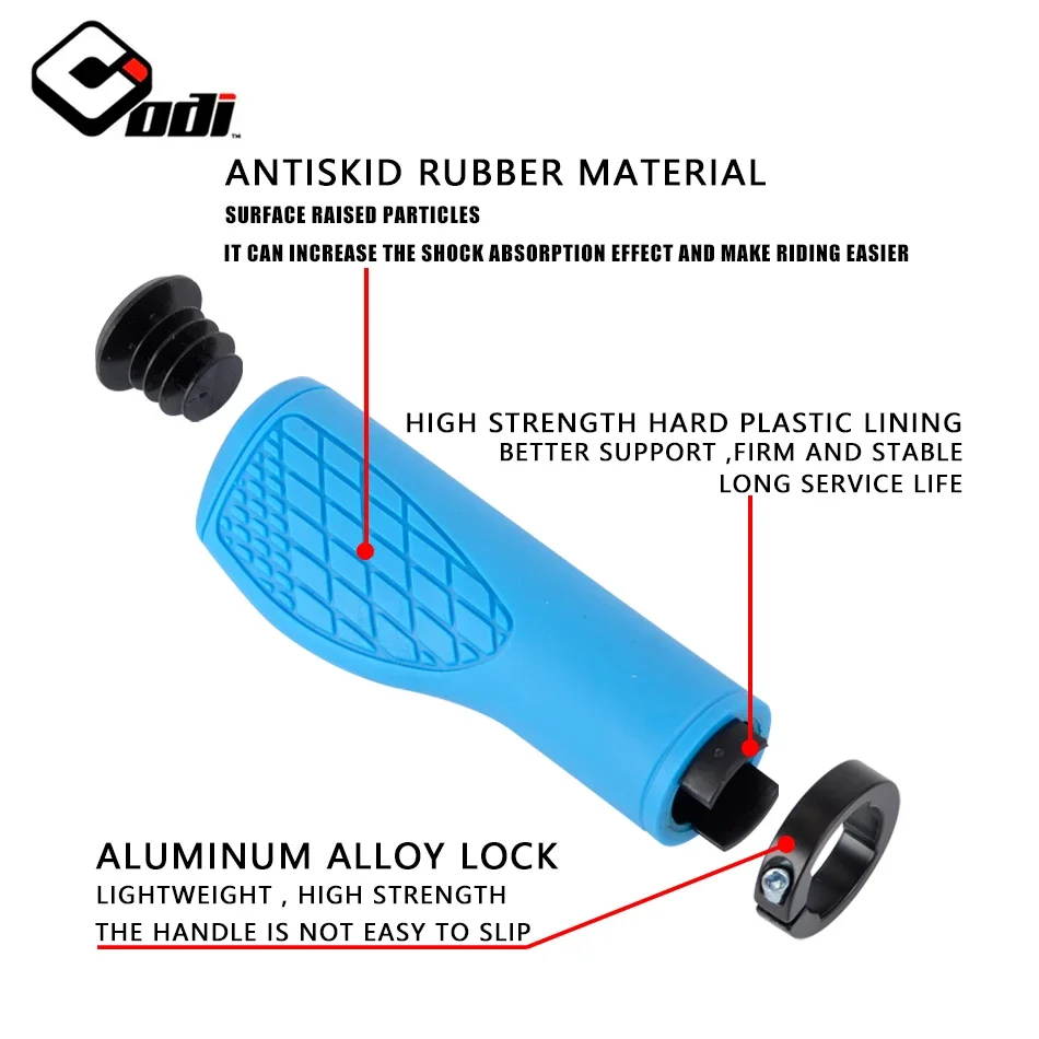 ODI Silicone 22.2mm Bicycle Ha - Mtb Grip Lock On ulasan dan harga