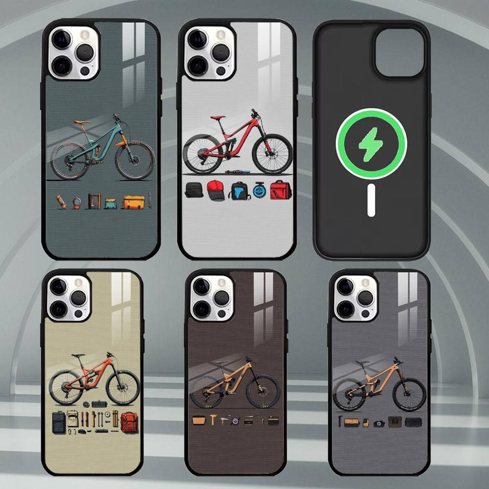 Mountain Bike Bicycle cool   P - Mountain Biking Logo ulasan dan harga