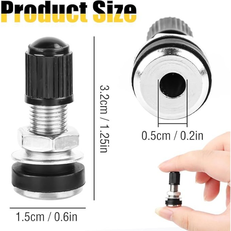 2 Pcs Car Wheel Tire Valve Cov - Tubeless Valve Core ulasan dan harga