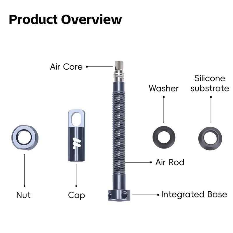 WEST BIKING 2PCS Bicycle Tubel - Tubeless Valve Core ulasan dan harga