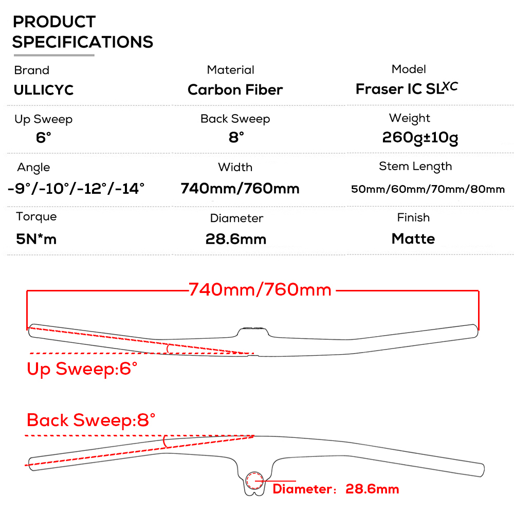 No Logo FRASER IC SL XC Handle - Mountain Biking Logo ulasan dan harga