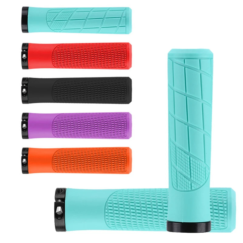 Rubber Handlebar Grips Folding - Mtb Grip Lock On ulasan dan harga