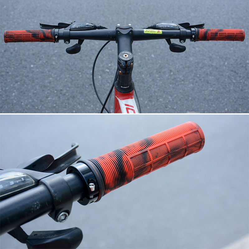 TPR Bicycle Grips Integrated B - Mtb Grip Lock On ulasan dan harga