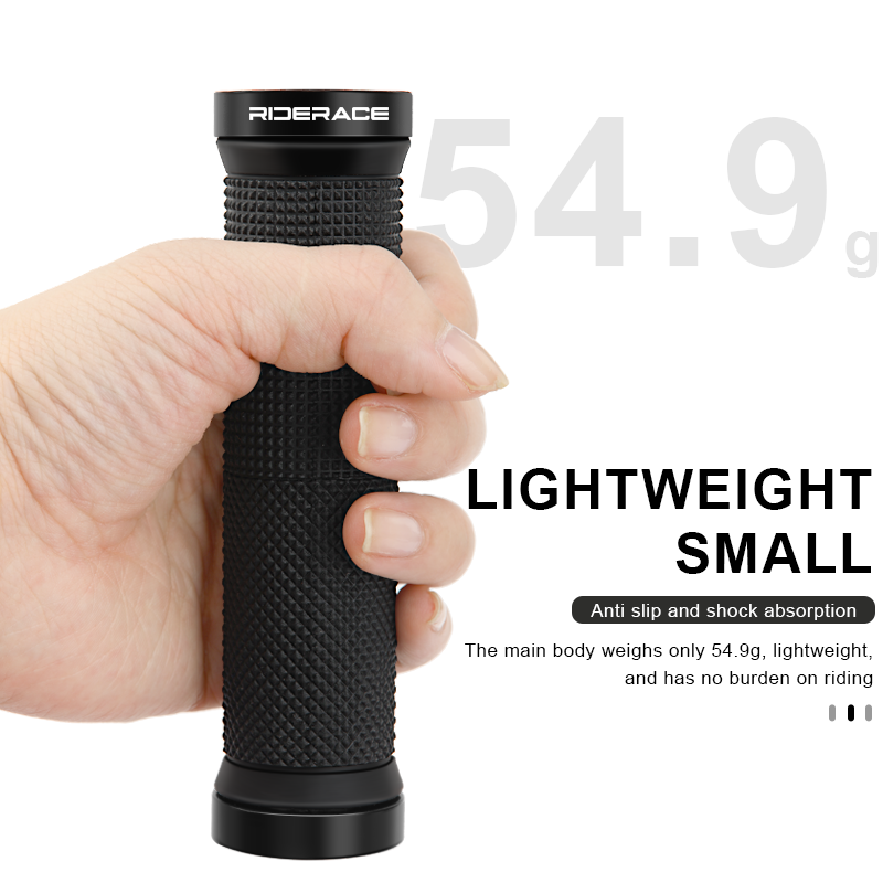 1Pair Bike Grip With End Cap F - Mtb Grip Lock On ulasan dan harga