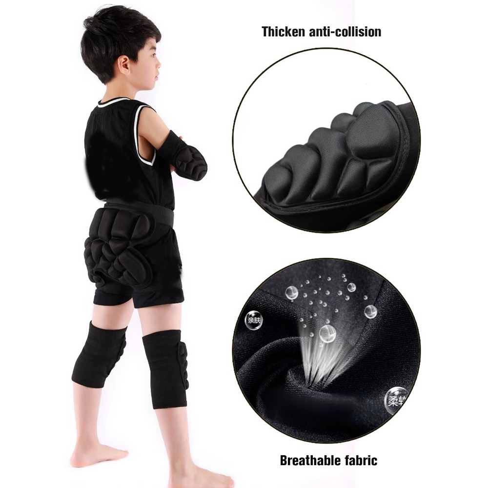 1Pair Thick Sponge Knee Pads E - Mountain Biking Knee Pads ulasan dan harga