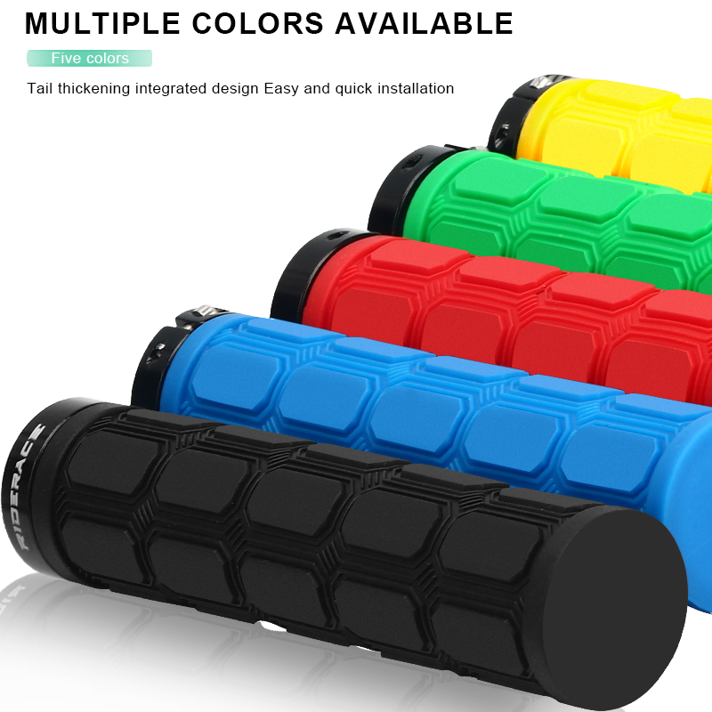 RIDERACE Bicycle Handle Bar Co - Mtb Grip Lock On ulasan dan harga